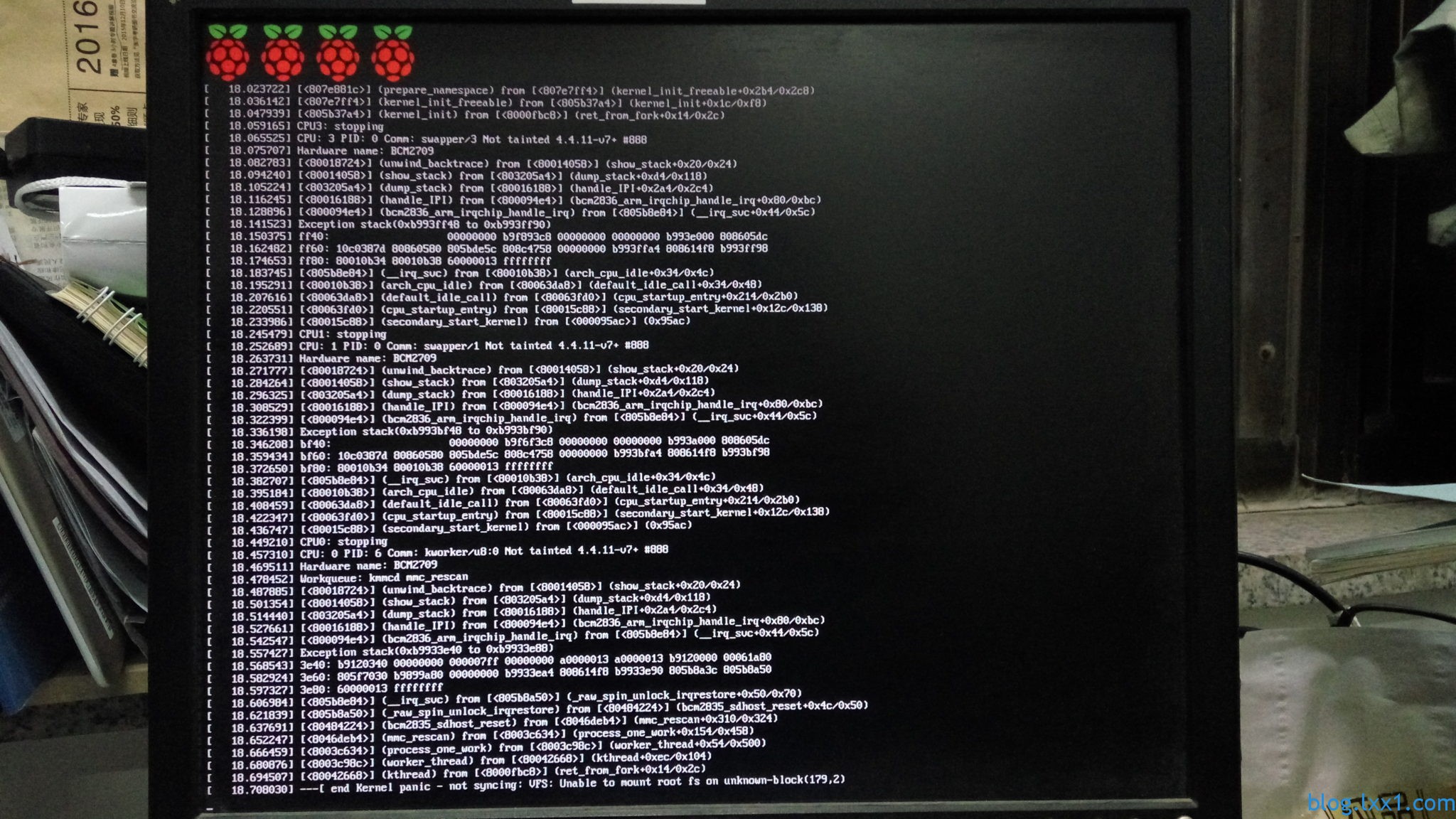 - end Kernel panic - not syncing : VFS: Unable to mount root fa on unknow-block(179,2)