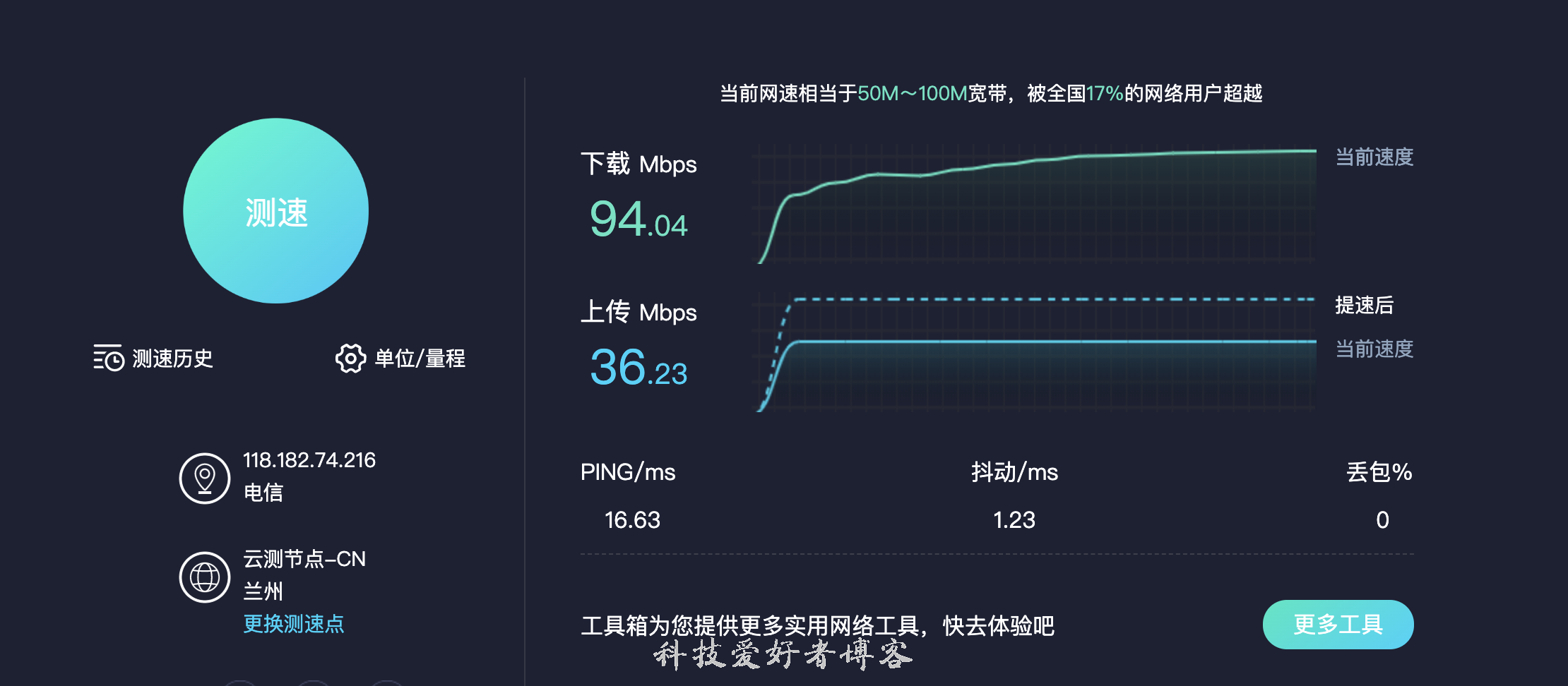 树莓派openwrt路由器测速